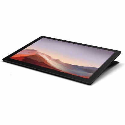 نمای بالایی Surface Pro 7 Plus در حالت افقی